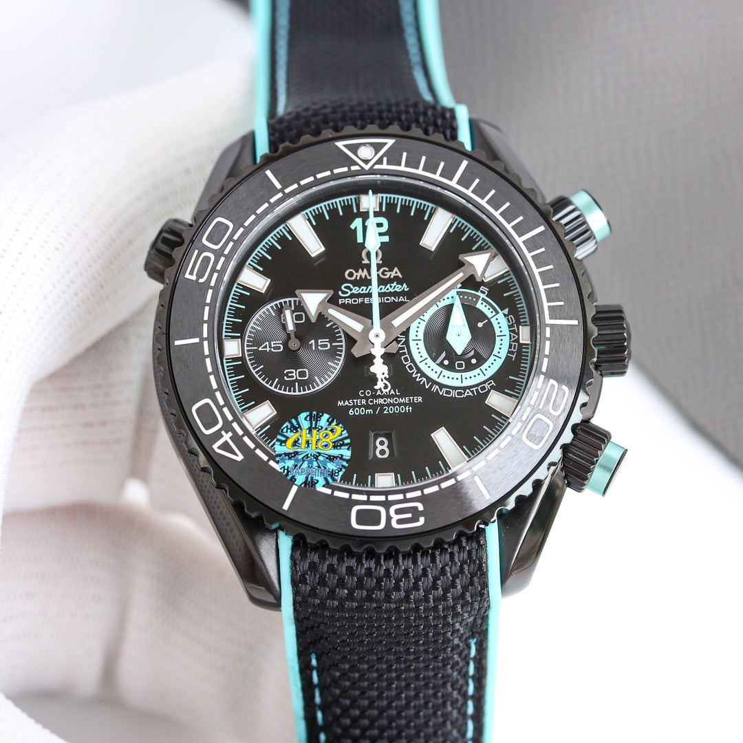 Chronograph - Selfwinding- Black Rubber Special Edition - Automatic - 45.5mm