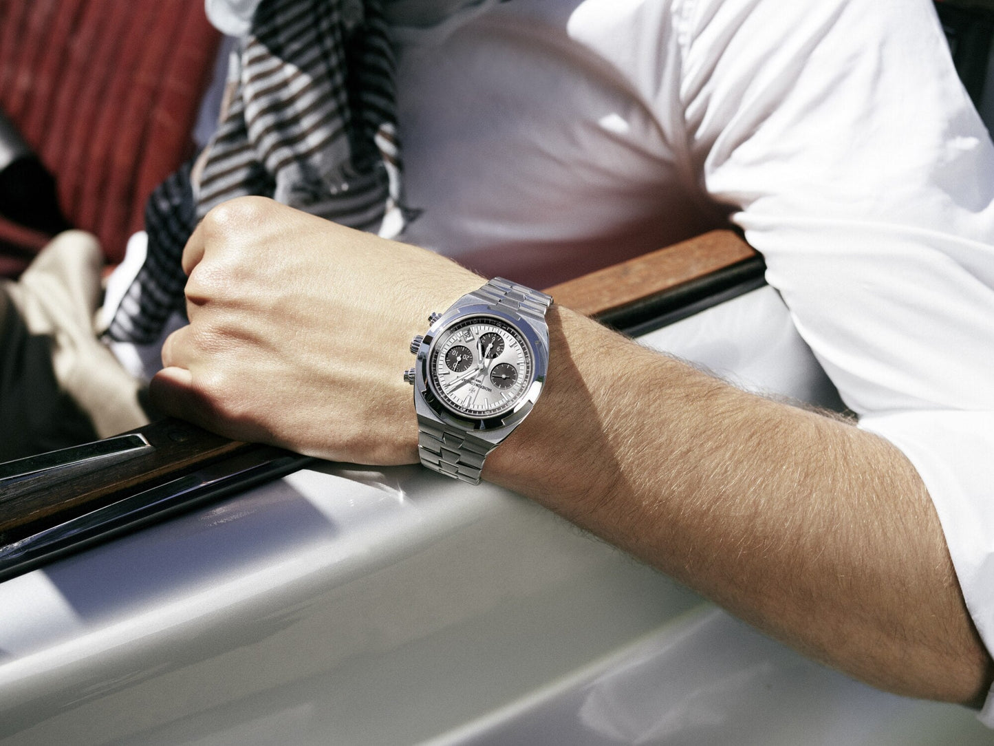 Chronograph-Silver - White 904L Silver - Automatic - 41mm