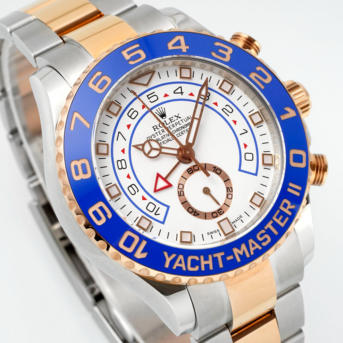 Chronograph - Yellow White 904L Steel - Automatic - 44mm