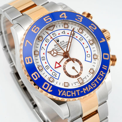 Chronograph - Yellow White 904L Steel - Automatic - 44mm