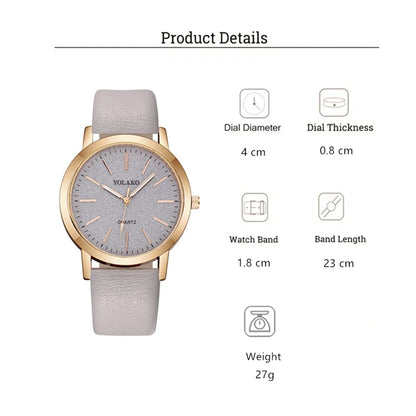 LADY - Purple Yellow - Purple Rubber - Quartz - 34mm
