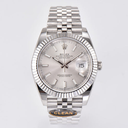C-Factory - Silver - Silver 904L Steel- Automatic - 41mm