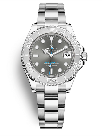 Luxury - Grey - Steel and platinum- Automatic -40mm