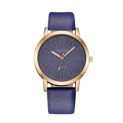 LADY - Purple Yellow - Purple Rubber - Quartz - 34mm