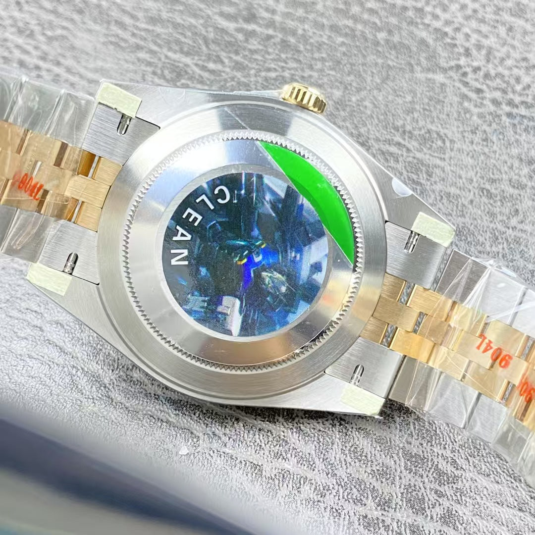 C-Factory - Grey Green - Silver Yellow 904L Steel- Automatic - 41mm
