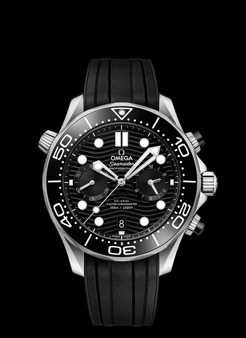 Chronograph - 210.32.44.51.01-Selfwinding- Black rubber- Automatic - 44mm