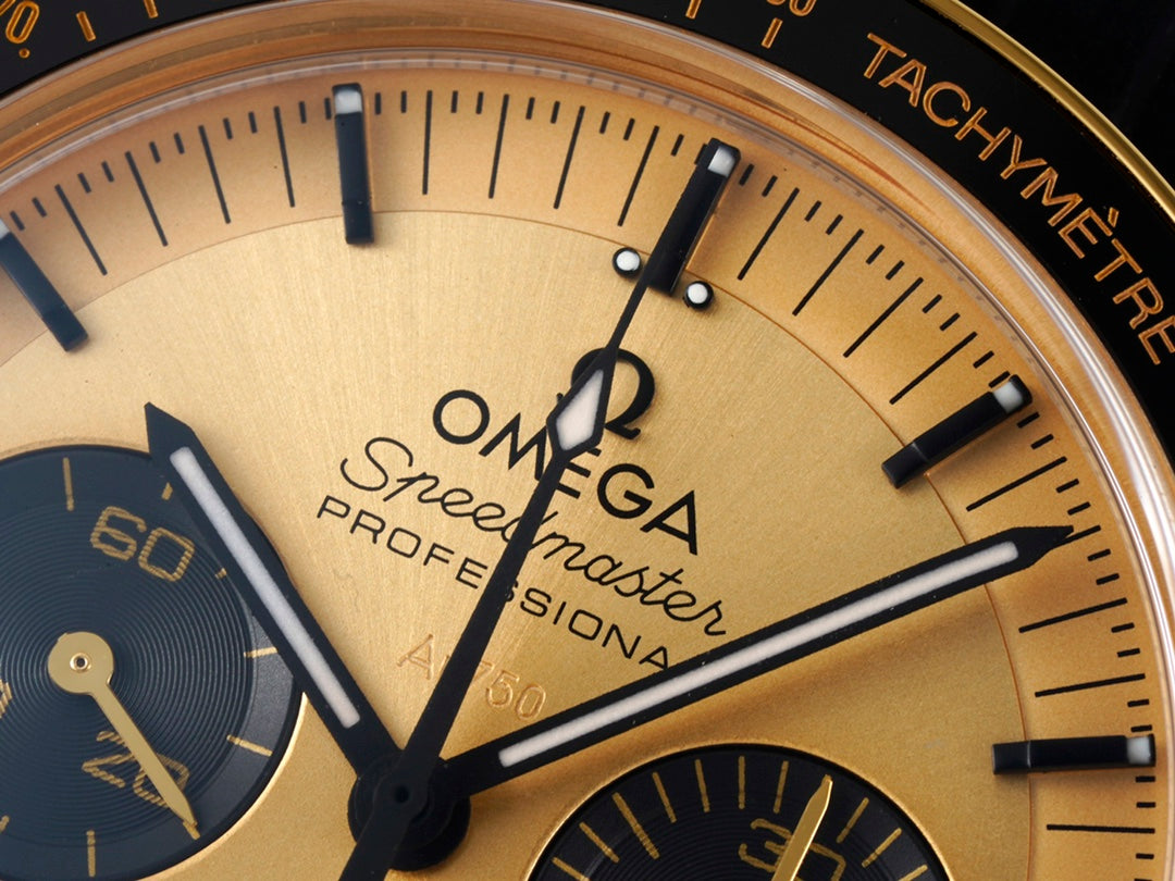 Chronograph -Yellowgold- Black Silver - Black Rubber- Automatic - 42mm