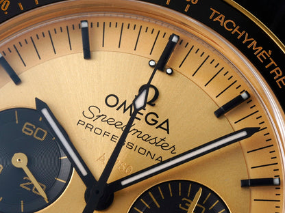 Chronograph -Yellowgold- Black Silver - Black Rubber- Automatic - 42mm