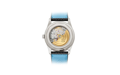 Blue Black - Black Leather - Automatic - 40mm