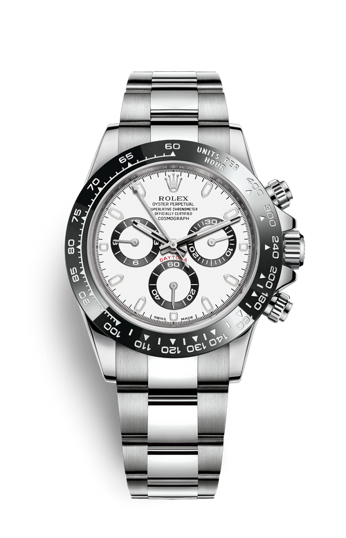 Chronograph -CLASSICAL WATCH-White- Quartz-40mm