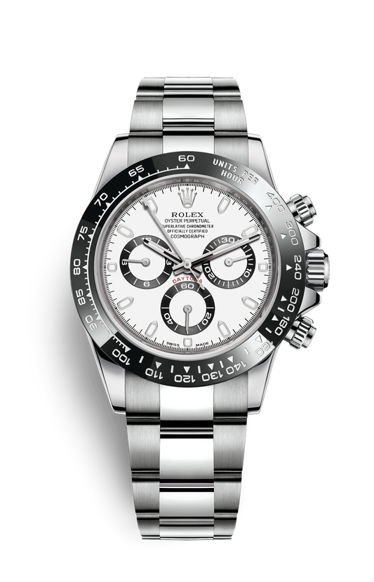 Chronograph -CLASSICAL WATCH-White- Quartz-40mm
